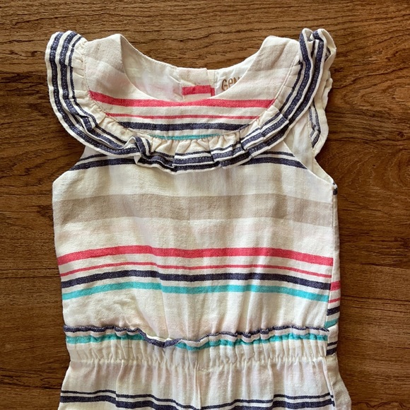 NWOT Genuine Kids from OshKosh 3T Jumpsuit Ivory - Picture 3 of 6